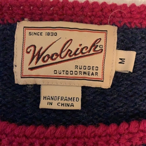 Vintage Woolrich Teddy Bear Wool Sweater, M - Picture 9 of 9